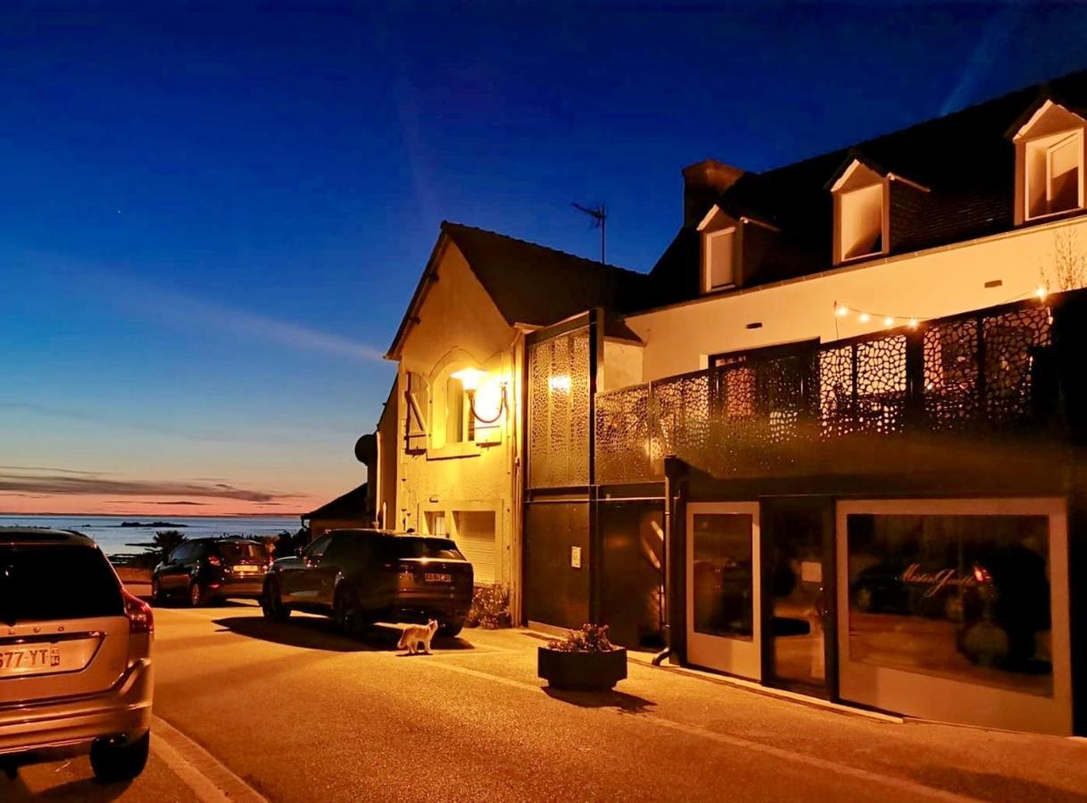 Maison Charmante Avec Vue Sur La Mer A Locquirec Exteriör bild